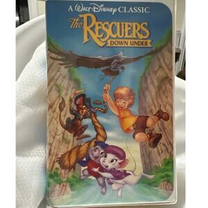 1992 Walt Disney Classic VHS The Rescuers Down Under